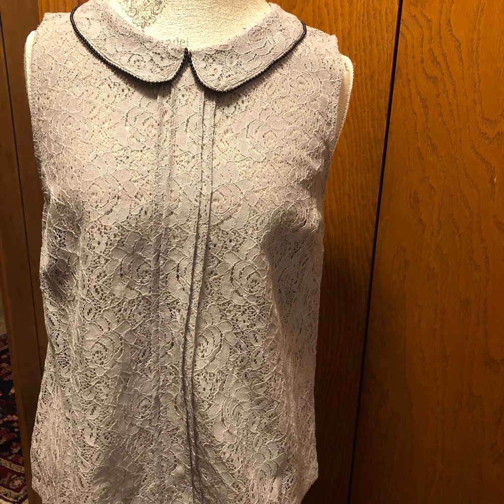 Vera Wang Princess Lace Blouse